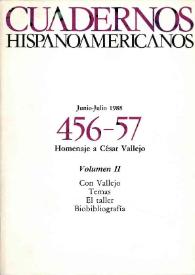 Cuadernos Hispanoamericanos. Núm. 456-457, junio-julio 1988