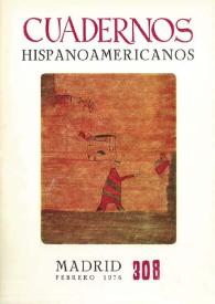 Cuadernos Hispanoamericanos. Núm. 308, febrero 1976