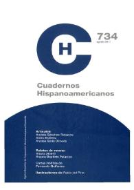 Cuadernos Hispanoamericanos. Núm. 734, agosto 2011
