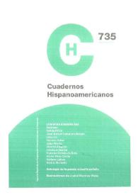 Cuadernos Hispanoamericanos. Núm. 735, septiembre 2011
