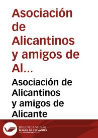 Asociación de Alicantinos y Amigos de Alicante
