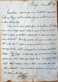 Carta a su madre, Badajoz, 10 de abril de 1835