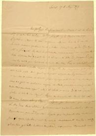 Carta a sus padres, 27 de mayo de 1835