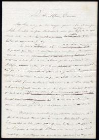Carta a Alfonso Carrero. Madrid, febrero de [1836?]