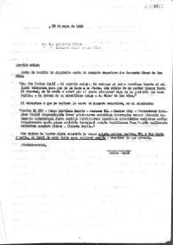 Carta de Carlos Esplá a Alejandro Otero y Bernardo Giner de los Ríos. 28 de mayo de 1945