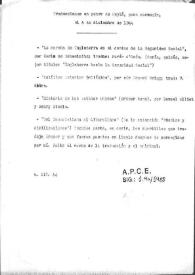 Traducciones en poder de Esplá, para corregir, el 4 de diciembre de 1944