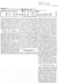 El drama español