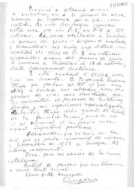 Carta de Eugenio Xammar a Carlos Esplá [1954?]