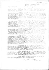 Carta de Arturo Aldama a Carlos Esplá, 2 de enero de 1956