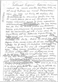 Carta de Carlos Esplá a Eugenio Xammar. 11 de septiembre de 1960