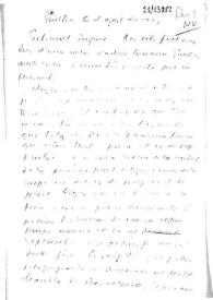 Carta de Carlos Esplá a Eugenio Xammar. Ginebra, 6 de agosto de 1962