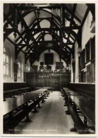 Tarjeta postal dirigida a Aniela y Arthur Rubinstein. Inglaterra, 02-10-1954