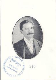 Fotografía de Rubén Darío (1888)