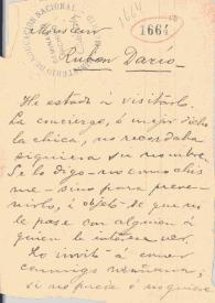 Carta de Blanco Fombona, Rufino