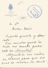 Carta de Machado, Manuel