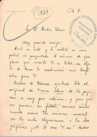 Carta de Martínez Sierra, Gregorio