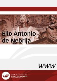 Elio Antonio de Nebrija