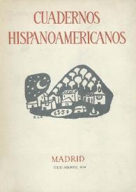 Cuadernos Hispanoamericanos. Núm. 10, julio-agosto 1949