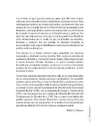 Discusiones  : El escepticismo en la interpretación de las normas, núm. 11 (2012). Palabras de Pablo Navarro