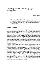 Castelao y el republicanismo gallego en Argentina
