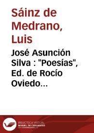 José Asunción Silva  :  