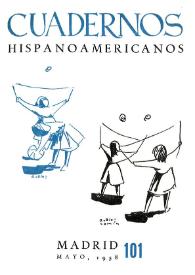 Cuadernos Hispanoamericanos. Núm. 101, mayo 1958