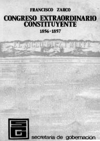 Crónica del Congreso Extraordinario Constituyente (1856-1857)