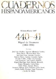 Cuadernos Hispanoamericanos. Núm. 440-441, febrero-marzo 1987