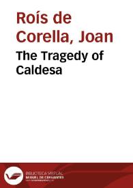 The Tragedy of Caldesa