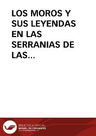 LOS MOROS Y SUS LEYENDAS EN LAS SERRANIAS DE LAS JURDES