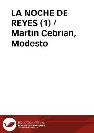 LA NOCHE DE REYES (1)