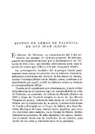 Escudo de armas de Valencia de Don Juan (León)