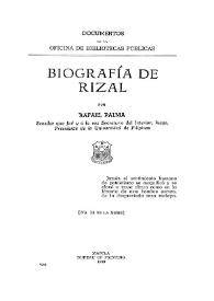 Biografía de Rizal