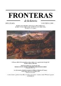 Fronteras de la Historia. Vol. 8, núm. 8, 2003