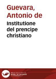 Institutione del prencipe christiano