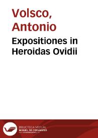 Expositiones in Heroidas Ovidii