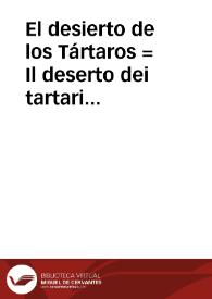 El desierto de los Tártaros = Il deserto dei tartari (1976). Álbum de fotos