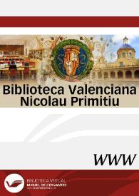 Biblioteca Valenciana Nicolau Primitiu (BIVALDI)