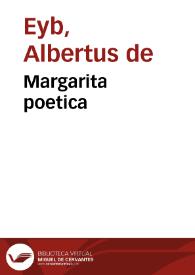 Margarita poetica