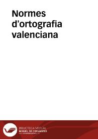 Normes d'ortografia valenciana