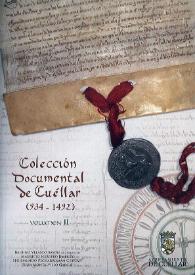 Colección documental de Cuéllar (934-1492). Volumen 2