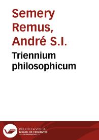 Triennium philosophicum