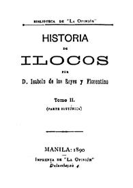 Historia de Ilocos. Vol. 2