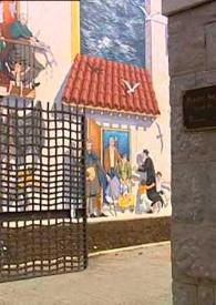 Los vecinos de la Calle Alta y el mural