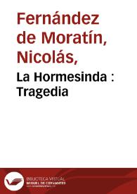La Hormesinda : Tragedia