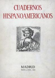 Cuadernos Hispanoamericanos. Núm. 3, mayo-junio 1948