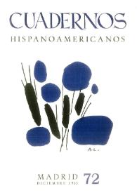 Cuadernos Hispanoamericanos. Núm. 72, diciembre 1955