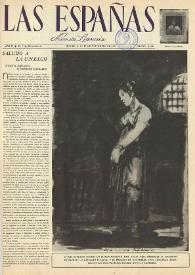 Las Españas : revista literaria (México, D.F.). Año II, núm. 7, extraordinario, 29 de noviembre de 1947