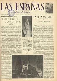 Las Españas : revista literaria (México, D.F.). Año III, núm. 9, 29 de julio de 1948