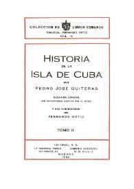 Historia de la Isla de Cuba. Tomo 2